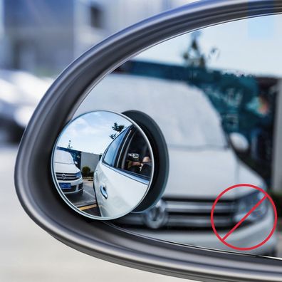 Baseus Full-view Blind-spot Mirror 2x Toter-Winkel-Spiegel Weitwinkel Spiegel