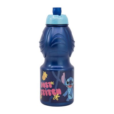 Sport- Trinkflasche für Kinder Lilo&Stitch 400 ml mit Anti-Ausfluss-Verschluss