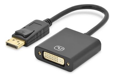 Digitus DK-340401-001-S Adapterkabel DisplayPort Stecker - DVI-I Buchse