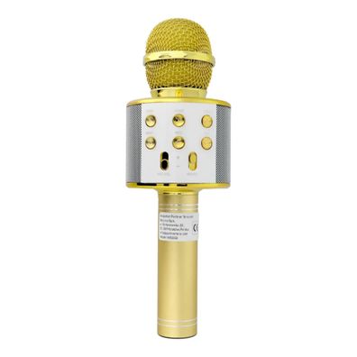 Multimedia Karaoke-Mikrofon Kabelloser Bluetooth Lautsprecher 1200mAh