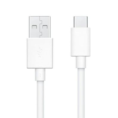 Datenkabel/Ladekabel USB-A zu USB-C Ladekabel in Weiß 100 cm 3A