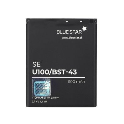 Bluestar Akku Ersatz kompatibel mit Sony Ericsson U100 Yari 1100mAh 3,7V Li-lon