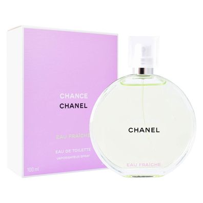 Chanel Chance Eau Fraîche Eau de Toilette 100 ml XL Damen Parfum Premium Duft Spray