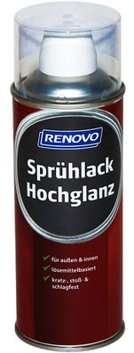 400ml Renovo Sprühlack hochglänzend Farblos