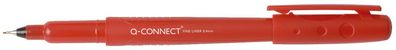 Q-Connect® KF25009 Feinschreiber 0,4 mm, rot