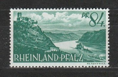 Rheinland-Pfalz Mi. Nr. 0014 * *
