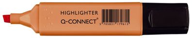 Q-Connect® KF17961 Textmarker - ca. 2 - 5 mm, pastell orange