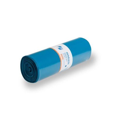 DEISS 10002 Abfallsack Recycling - 120 l, LDPE, 10 my, blau, 25 Stück