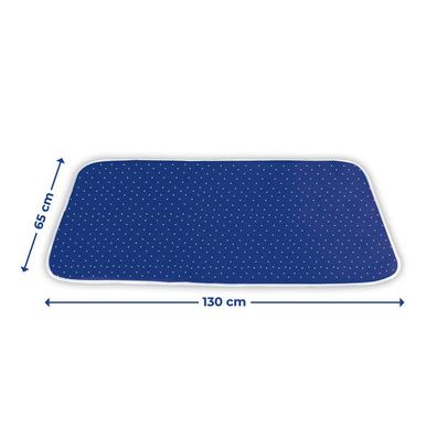 Maximex 1201733500 Bügelunterlage blau 130,0 cm