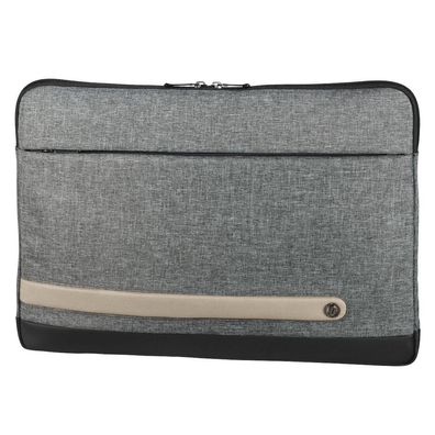 hama 196603 hama Laptoptasche Terra Kunstfaser grau