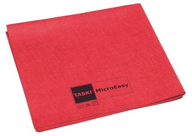 TASKI 7514574 MicroEasy Mikrofasertuch - rot, 5 Stück