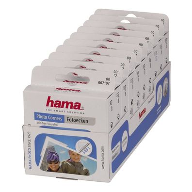 hama 7107 hama Fotoecken 10,0 mm, 500 St