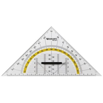 Westcott E-10134 BP Geometriedreieck 25,0 cm