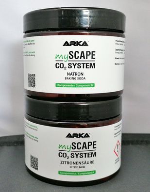 Arka MyScape Co2 Nachfüllset Medium für 2,4 Liter MyScape Co2 Anlage