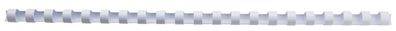 GBC 4028195 Spiralbinderücken Plastik - A4, 10 mm/65 Blatt, weiß, 100 Stück