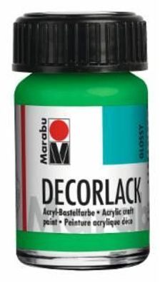 Marabu 1130 39 062 Decorlack Acryl, Hellgrün 062, 15 ml