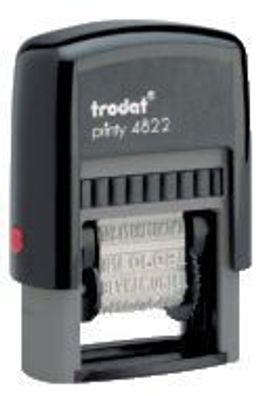 trodat® 4822 Printy Wortbanddrehstempel 4822