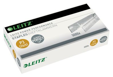 LEITZ Heftklammern 26/6, verzinkt, Groápackung