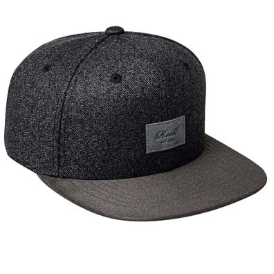 REELL Snapback Cap Suede Cap 140 gravel grey