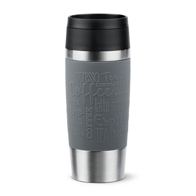 emsa N2020500 Travel Mug Isolierbecher Classic - 0,36 l, pfeffergrau