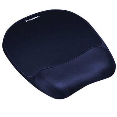 Fellowes® 9172801 Handgelenkauflage mit Mauspad Memory Foam - 196 x 20 x 230 mm,