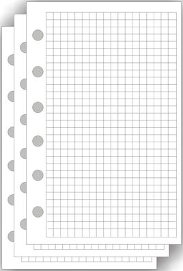 Bind® 5713 Ersatzeinlage "kariert" A7 50 Blatt