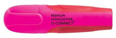 Q-Connect® KF16036 Textmarker Premium - ca. 2 - 5 mm, rosa