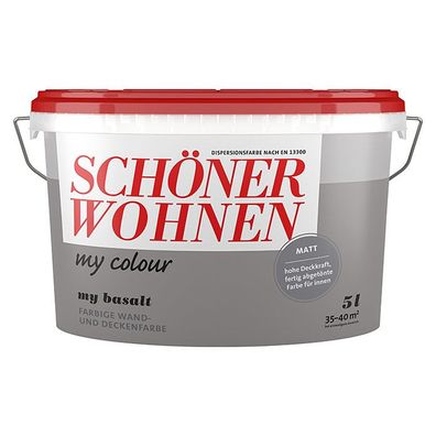 5L Schöner Wohnen My Colour Wandfarbe My Basalt