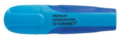 Q-Connect® KF16038 Textmarker Premium - ca. 2 - 5 mm, blau