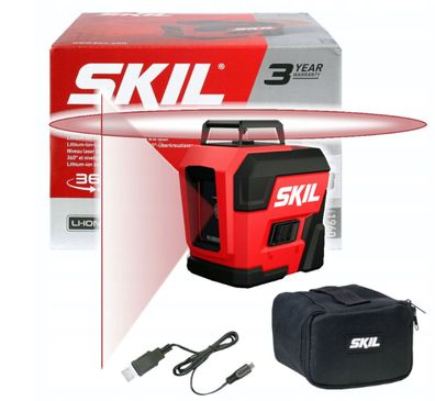 SKIL Kreuzlinienlaser 1960 DA 20m rot 360° MT1E1960DA