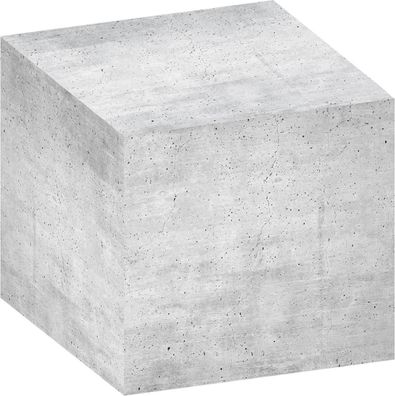 KÖNIG & Ebhardt 86-55600 KÖNIG & Ebhardt Beton Notizwürfel grau 7,5 x 7,5 cm, ca