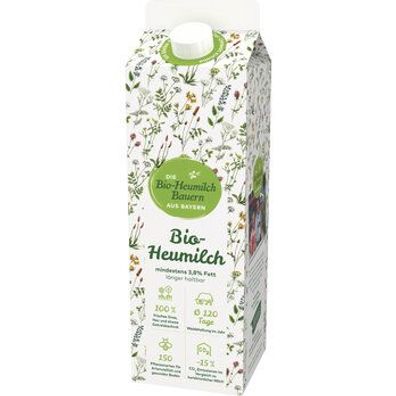 Heumilch Bauern 6x Bio ESL-Heumilch 3,8% länger haltbar 1l