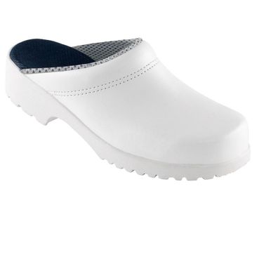 Euro-Dan Airlet® Clogs offen mit Cambrelle Innensohle O+E+A + SRC weiß