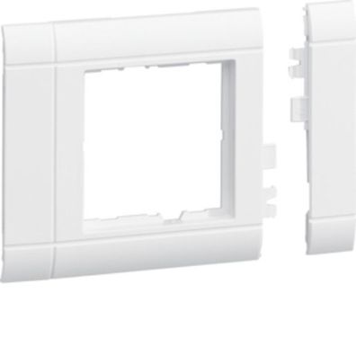 1St. Hager GR0800B9010 Rahmenblende 50 mod. hfr 80mm reinweiß