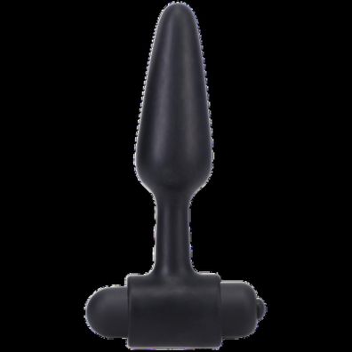 Doc Johnson - Vibrating Butt Plug - 4 / 10 cm - Black