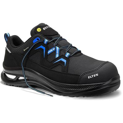 ELTEN Sicherheitsschuhe FRY XXG Pro GTX black-blue Low ESD S3 HI CI (Gr. 42)