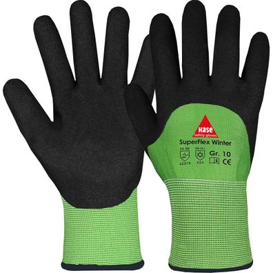 SuperFlex WINTER Winter-/Montagehandschuh Polyester/Nitril (Gr. 7)