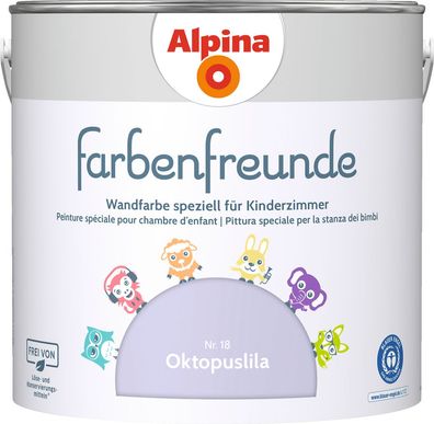 2,5l ALPINA Farbenfreunde Nr.18 Oktopuslila