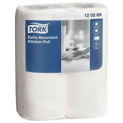 TORK 120269 Küchenrollen 2-lagig 24 Rollen