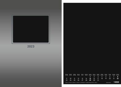 Bastelkalender 2019 silber