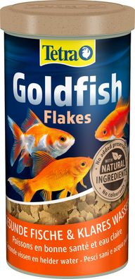 Tetra Goldfish Flakes 1000ml Futter für Goldfische im Aquarium