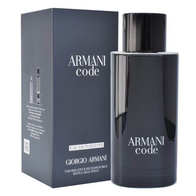 Giorgio Armani Code Homme Refillable Eau de Toilette 125 ml Herren Duft EDT Spray