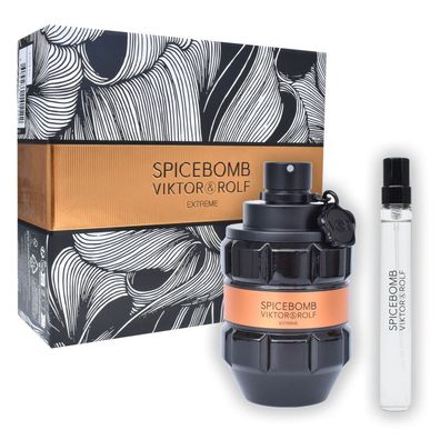 Viktor & Rolf Spicebomb Extreme Eau de Parfum 90 ml + 10ml Travelstick Herren Duftset