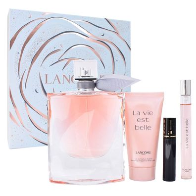 Lancome La vie est belle 100 ml + 10 ml Duftstick + Bodylotion + Mascara Geschenk Duf