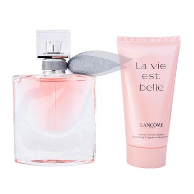 Lancome La vie est belle 30 ml + 50 ml Bodylotion Geschenk Damen Duftset