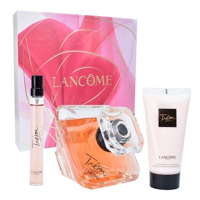 Lancome Tresor Eau de Parfum 100 ml + 10 ml Stick + 50 ml Bodylotion Damen Duft Gesch