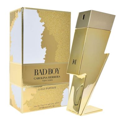 Carolina Herrera Bad Boy Gold Fantasy Eau de Toilette 100 ml XL Herren Duft Parfüm E