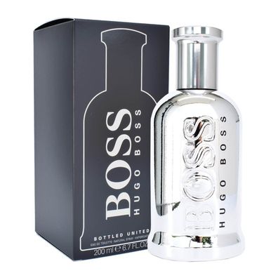 Hugo Boss Bottled United Eau de Toilette 200 ml XXL Parfum Herren EDT Duft Spray