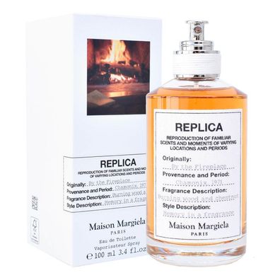 Maison Margiela Replica By The Fireplace Eau de Toilette 100 ml XL Herren Duft EDT Sp