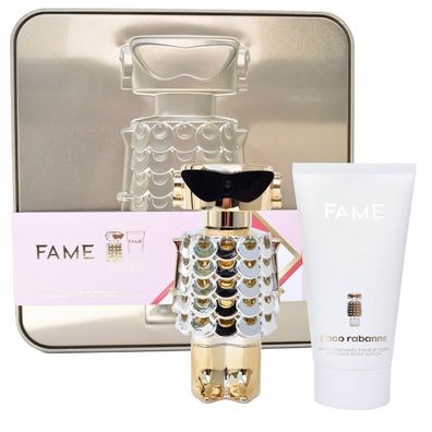 Paco Rabanne Fame Eau de Parfum 50 ml + 75 ml Bodylotion Set Duftset Geschenk Damen P